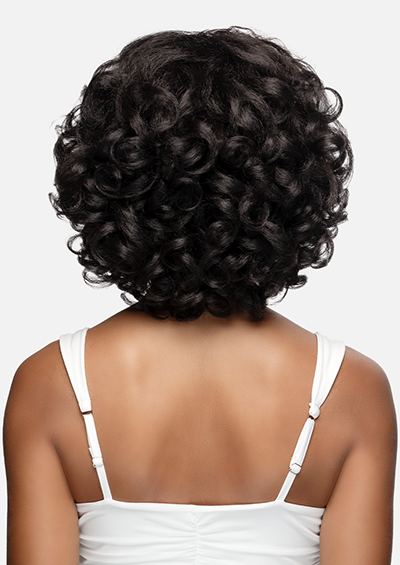 HW-113 [Body Curl 3 in 1 Half Wig | Drawstring Cap/Headband | Curling Iron Safe]