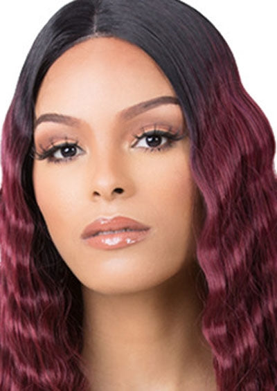 HD LACE CRIMPED HAIR 4 [Full Wig | HD Transparent Lace | Synthetic]