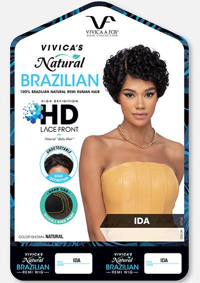 IDA [Full Wig | 4" Deep HD Lace Front | Hand Tied | 100% Unprocessed Human Hair]