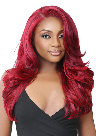 ILLUZE 13X5 LACE SOLMINA [Full Wig | Flexfit Cap | HD Lace Front | Baby Hair High Heat Fiber]