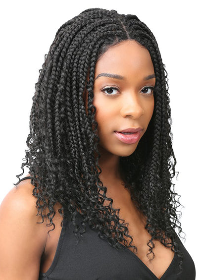 ILLUZE 4X4 LACE BOHO BOX DEEP 16" [Full Wig | Free Part Lace | 100% Hand-Braided | Premium Synthetic]