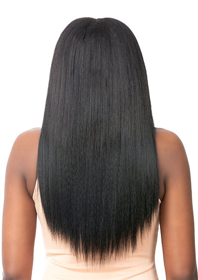 ILLUZE HH CLIP-IN STRAIGHT 18" [CLIPQUE 7 Pieces Clip-In | Human Hair Mix]