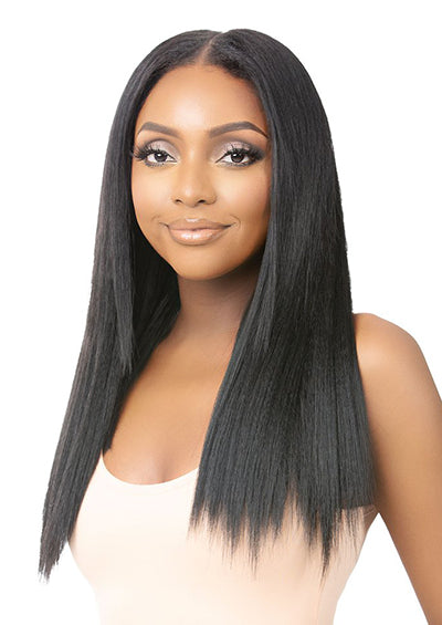 ILLUZE HH CLIP-IN STRAIGHT 18" [CLIPQUE 7 Pieces Clip-In | Human Hair Mix]