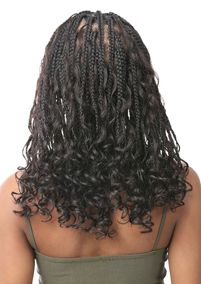 ILLUZE HH FULL LACE BOHO BRAID DEEP 18" [Full Wig | Free Part Lace | 100% Hand-Braided | 100% HUMAN HAIR + HH PREMIUM MIX ]