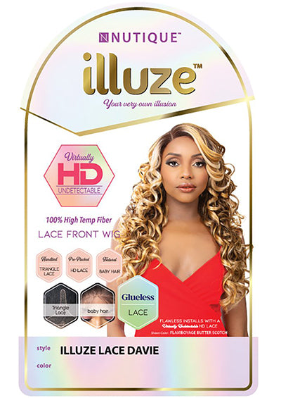 ILLUZE LACE DAVIE [Full Wig | Flexfit Cap | HD Lace Front | Hand-Tied | High Heat Fiber]