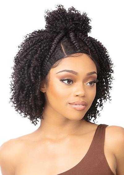 ILLUZE LACE GLAM UP LASHELLE [Full Wig | Hand-Braided | Hand-Tied Lace Front | Premium Synthetic]