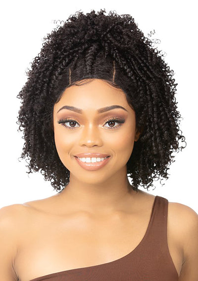 ILLUZE LACE GLAM UP LASHELLE [Full Wig | Hand-Braided | Hand-Tied Lace Front | Premium Synthetic]