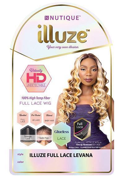 ILLUZE FULL LACE LEVANA [Full Wig | Flexfit Cap | HD Lace | Hand-Tied | High Heat Fiber]