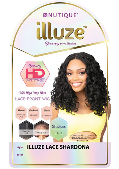 ILLUZE LACE SHARONDA [Full Wig | Glueless Lace Front | Hand-Tied | High Heat Fiber]