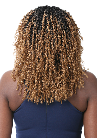 ILLUZE LACE YANKY TWIST 16" [Full Wig | Flexfit Cap | HD Lace Front | Hand-Tied | High Heat Fiber]