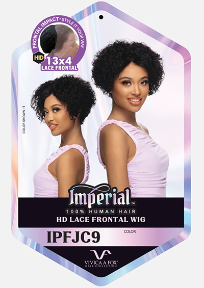 IMPERIAL 13X4 HD Frontal - Jerry Curl [Full Wig | HD 13x4 Lace Frontal | 100% Human Hair]
