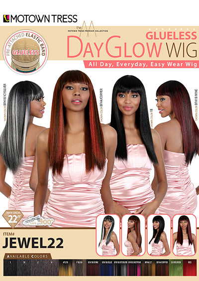 JEWEL22 [Full Wig | Day Glow Wig | High Temp Synthetic Fiber]