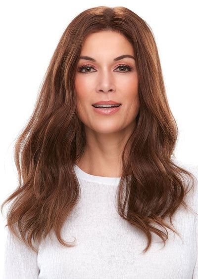 TOP SMART HH 18"  [Topper | Clip In | Single Monofilament | Lace Front | Remy Human Hair]