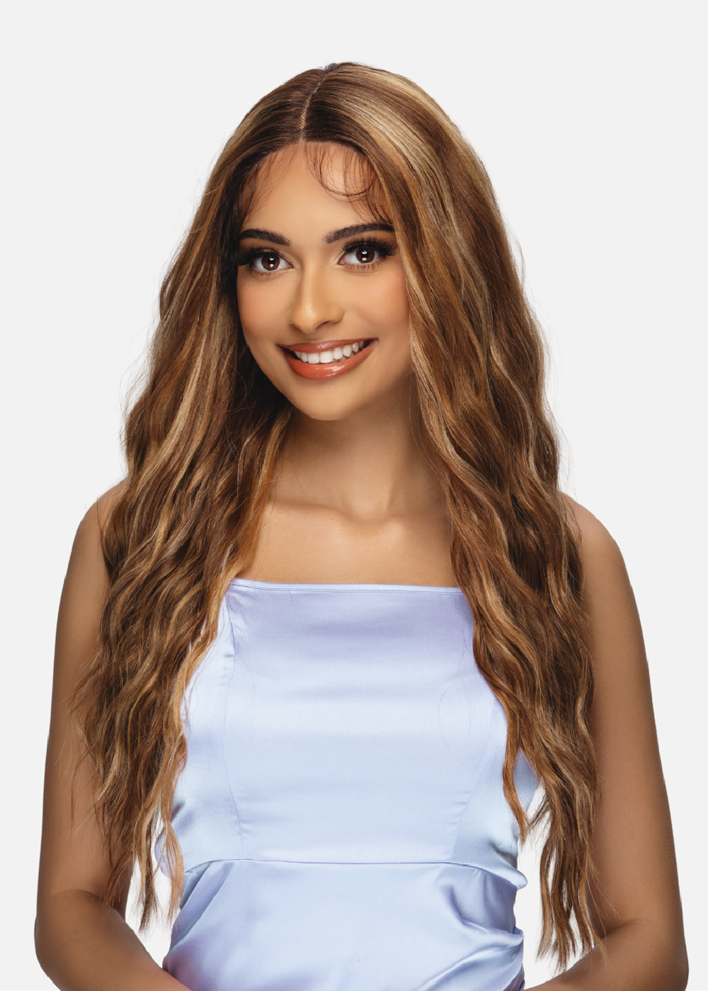 KAREN [Full Wig | Lace Front | Deep HD Lace Center Part | Kanekalon]