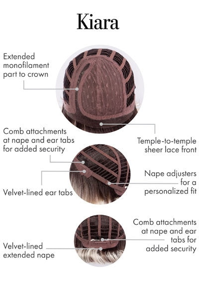 KIARA [Full Wig | Sheer Lace Front | Monofilament Part | Tru2Life Heat-Friendly Synthetic]