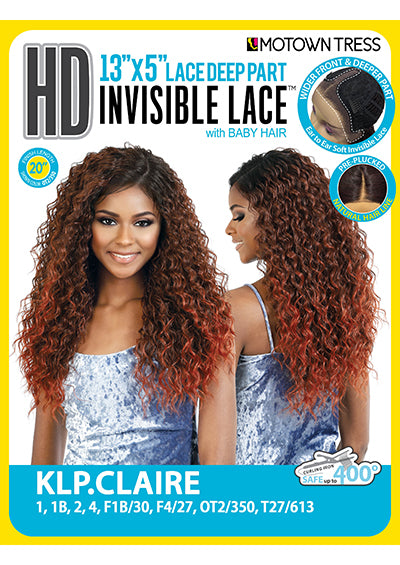 KLP.CLAIRE [Full Wig | HD 13x5 Lace Part Invisible Lace | Adjustable Band | High-Temp Fiber]