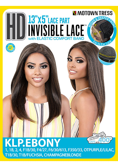 KLP.EBONY [Full Wig | HD 13x5 Lace Part Invisible Lace | Adjustable Band | High-Temp Fiber]