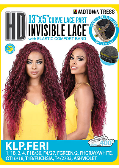KLP.FERI [Full Wig | HD 13x5 Lace Part Invisible Lace | Adjustable Band | High-Temp Fiber]