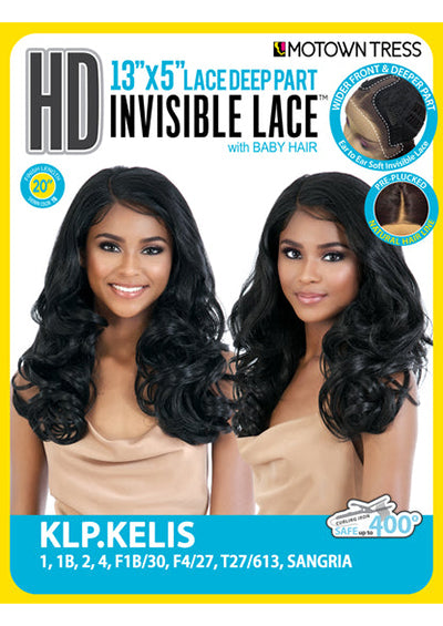 KLP.KELIS [Full Wig | HD 13x5 Lace Deep Part Invisible Lace | High-Temp Synthetic Fiber]