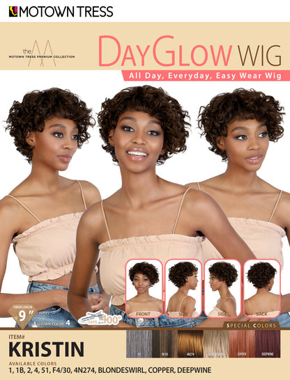 KRISTIN [Full Wig | Day Glow Wig | High Temp Synthetic Fiber]