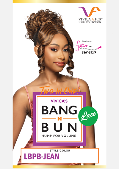 LBPB-JEAN [Lace Part with Bang N Bun | Futura Fiber Synthetic]