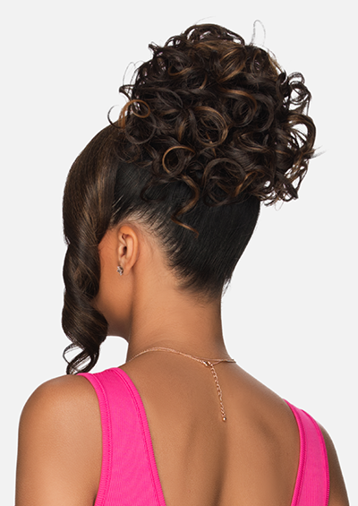 LBPB-VIOLET [Lace Part with Bang N Bun | Futura Fiber Synthetic]