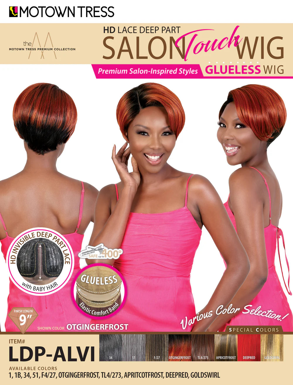 LDP-ALVI [Full Wig | HD Lace Deep Part | High Temp Synthetic]