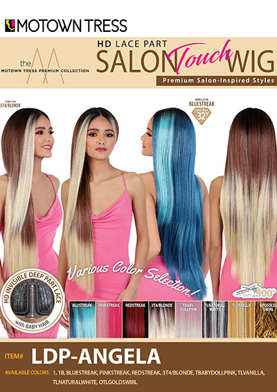 LDP-ANGELA [Full Wig | HD Lace Deep Part | High Temp Synthetic]