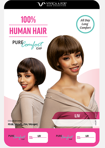 LIV [Full Wig | Pure Comfort Cap | 100% Premium Human Hair]