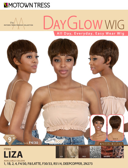 LIZA [Full Wig | Day Glow Wig | High Temp Synthetic Fiber]