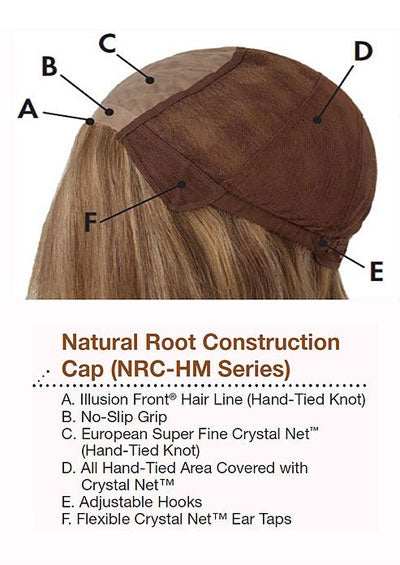 NRC002 HM [Full Wig | Hand-tied | Illusion Lace | Human Hair]