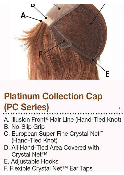 PC 107 [Full Wig | Illusion Front  | Monofilament Top | All Hand-Tied | 100% Human Hair]