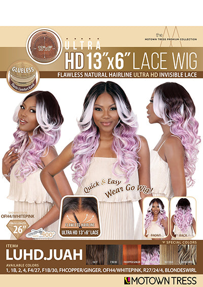 LUHD.JUAH [Full Wig | Ultra HD 13"x7" Natural Lace | High Temp Synthetic Fiber]