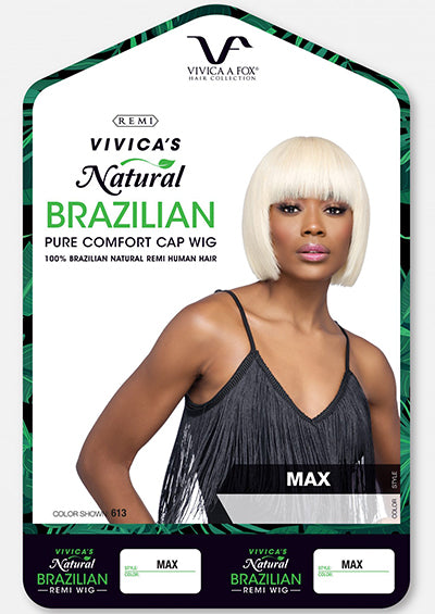 MAX [Full Wig | Pure Comfort Cap | 100% Natural Human Hair]