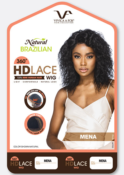 MENA [Full Wig | 360 HD Lace | Natural Brazilian Human Hair]