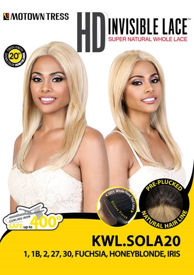 KWL.SOLA20 [Full Wig | Super Natural HD | Whole Lace | Synthetic]