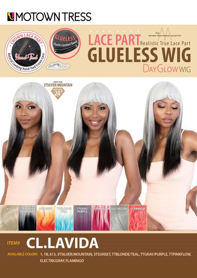 CL. LAVIDA [Full Wig | Day Glow Wig | Synthetic]