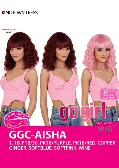 GGC-AISHA [GO Girl | Full Wig | High Temp Fiber]