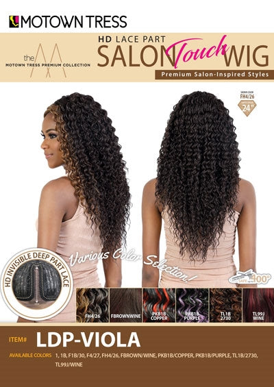 LDP-VIOLA [Full Wig | HD Lace Part Salon Touch | Synthetic]