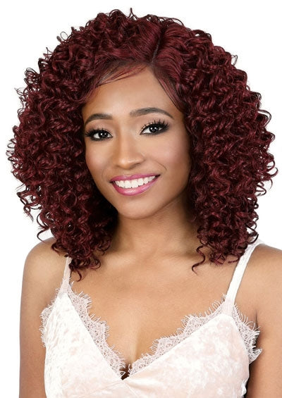 Lace Front Wigs | Synthetic Wigs Curly Medium
