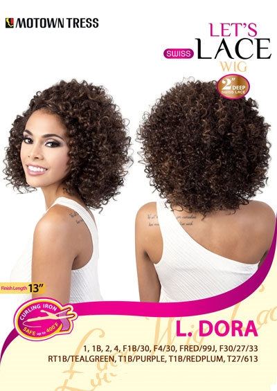 L. DORA [Full Wig | 2" Swiss Lace | Synthetic]