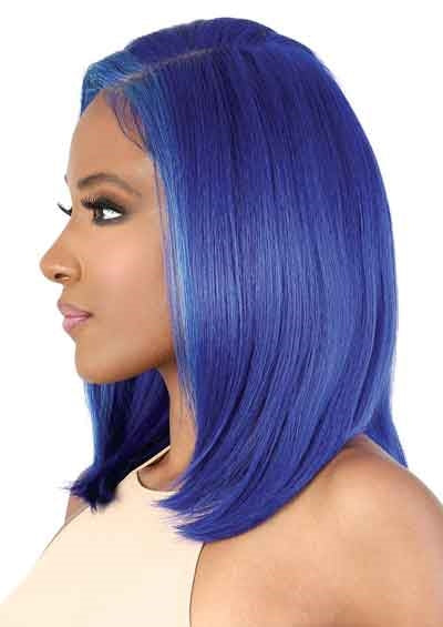 LS137.BLUE [Full Wig | HD 13x7 Invisible Lace | Fake Scalp Lace | Hi-Temp Fiber]