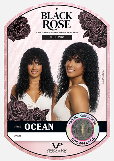 OCEAN [Full Wig | 2” Crown Lace Part | 100% Unprocessed Virgin Remi Hair]