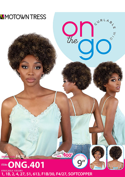 ONG.401 [Full Wig | ON the GO | Hi-Temp Synthetic Fiber]