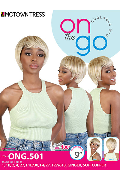 ONG.501 [Full Wig | ON the GO | Hi-Temp Synthetic Fiber]