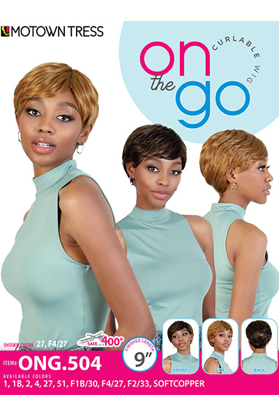ONG.504 [Full Wig | ON the GO | Hi-Temp Synthetic Fiber]