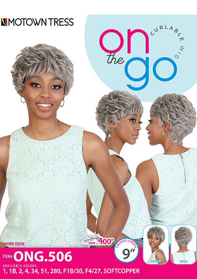 ONG.506 [Full Wig | ON the GO | Hi-Temp Synthetic Fiber]