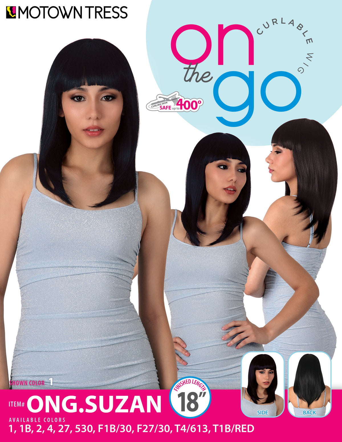 ONG.SUZAN [Full Wig | ON the GO | Hi-Temp Synthetic Fiber].