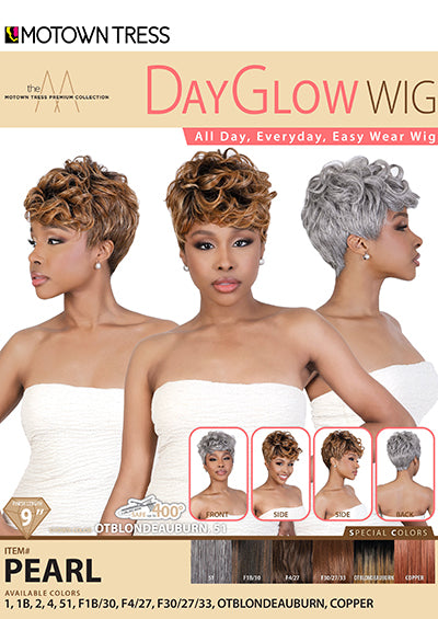 PEARL [Full Wig | Day Glow Wig | High Temp Fiber]
