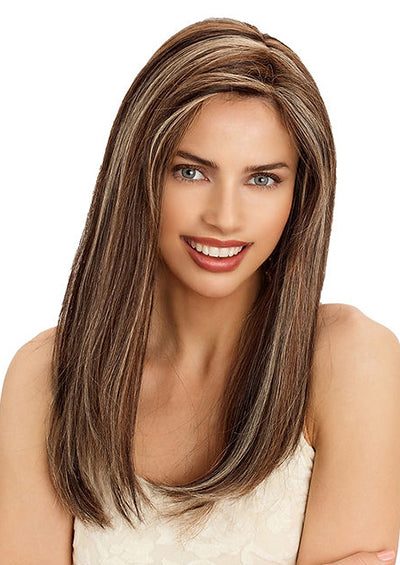 PLF005 HM [Full Wig | Monofilament Top | Lace Front | 100% Hand-Tied | 100% Human Hair]